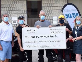 Trio shares $131,260 jackpot in Igniting Healthcare draw