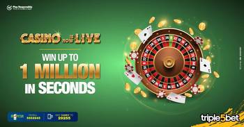 Triple5bet Introduces New Casino with lots of Exciting Games