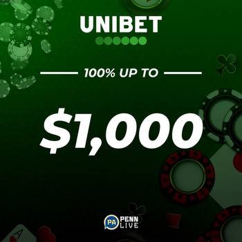 Unibet casino bonus: 100% match up to $1,000