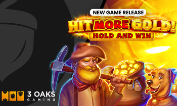 Unveil the treasure in 3 Oaks Gaming’s latest release Hit more Gold!