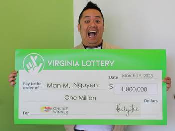 Virginia man misses $145 million jackpot by one number