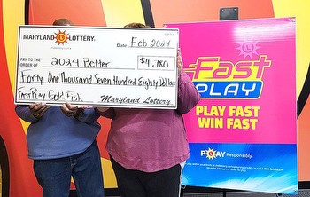 Virginia Woman Wins FAST PLAY Gold Fish Jackpot In Charles County