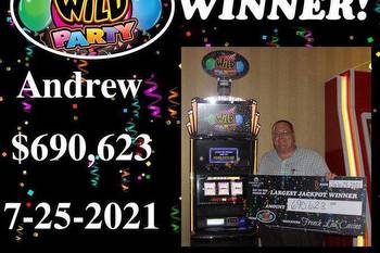 Visitor to Indiana casino scores record jackpot on $1 slot machine bet