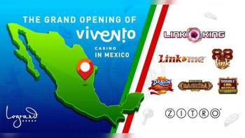 Vivento Casino opens its doors in Mexico with Zitro's Games as exceptional protagonists