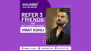 Want to meet Virat Kohli? Refer three friends to play online games on Dealer777