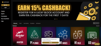 Want to Play at The Best Casino? Lucky Block 15% Bonus and No Nonsense Easy Withdrawals Win