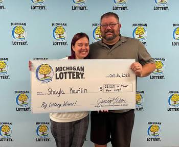 Warren woman wins $390K jackpot while playing ‘Lucky for Life’ for the first time