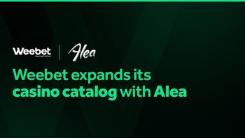 Weebet expands casino catalog with Alea portfolio