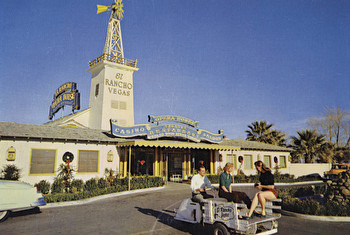 What was the first resort on the Strip? El Rancho Vegas