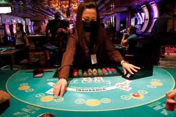 Which casino table game is most popular in Las Vegas?