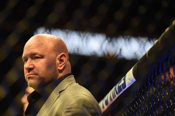 Why was Dana White banned by Las Vegas casinos?