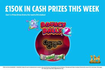 Win a share of £1m with Sun Bingo's slots prize draw in March
