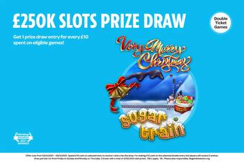 Win a share of £250k with Sun Bingo's Christmas Slots Prize draw