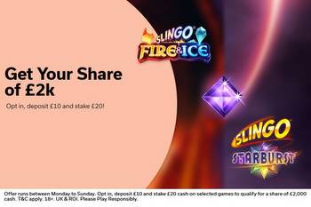 Win cash prizes by playing eligible games in our Springo Slingo draw