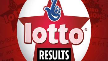 Winning Lotto numbers revealed with £7.1m jackpot up for grabs