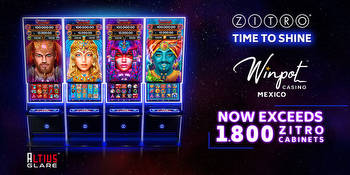 WINPOT GROUP BETS ON ZITRO’S NEW GLARE FAMILY AND REACHES 1,800 ZITRO CABINETS IN ITS GAMING HALLS