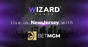 Wizard Games live in New Jersey with BetMGM
