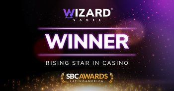Wizard Games win Rising Star in Casino at SBC Awards Latinoamérica 2022