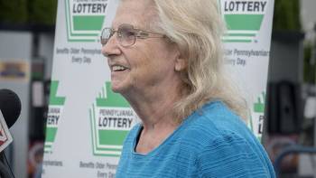Woman celebrates million-dollar lottery jackpot at Ephrata store where she bought winning ticket
