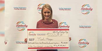 Woman wins big in online Kentucky Lottery game