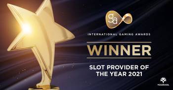 Yggdrasil wins Slot Provider of the Year at International Gaming Awards 2021