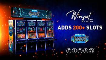 Zitro deploys 200+ slots with the Mighty Hammer game theme in Winpot's casinos