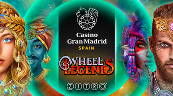 ZITRO EXPANDS ITS PRESENCE IN CASINO GRAN MADRID WITH WHEEL OF LEGENDS