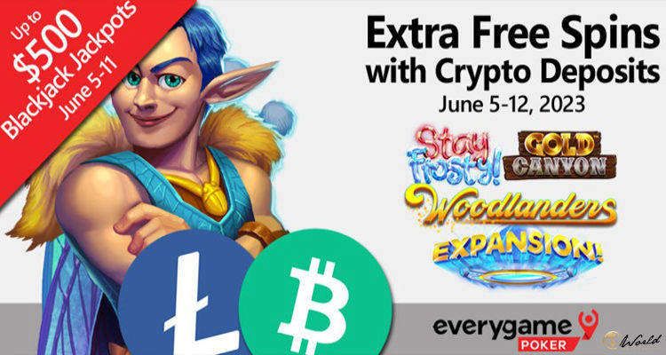 20 Extra Free Spins At Everygame Poker On Crypto Deposits