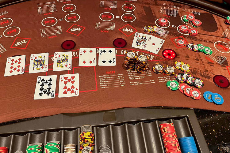 $242,467 Ultimate Texas Hold’em poker jackpot hits at Caesars Palace in Las Vegas