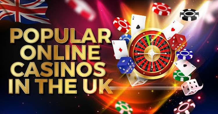 5 popular online casinos available in the UK ranked by games, bonuses and more