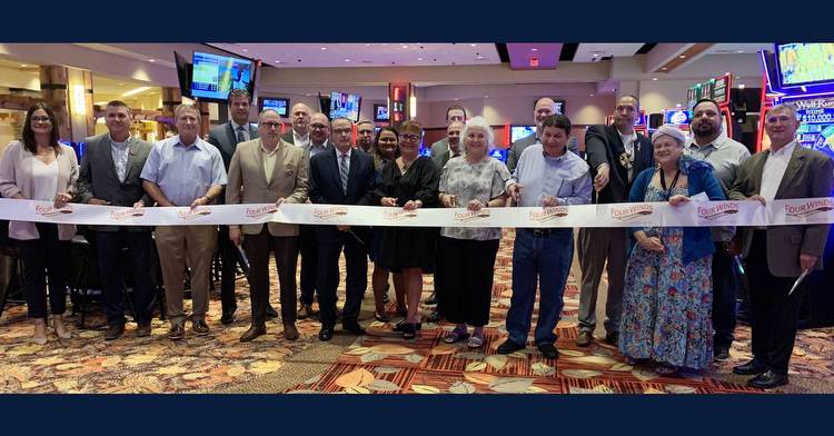 THE POKAGON BAND AND ITS FOUR WINDS CASINOS HOST RIBBON CUTTING CEREMONY TO CELEBRATE THE EXPANDED GAMING FLOOR AT FOUR WINDS SOUTH BEND