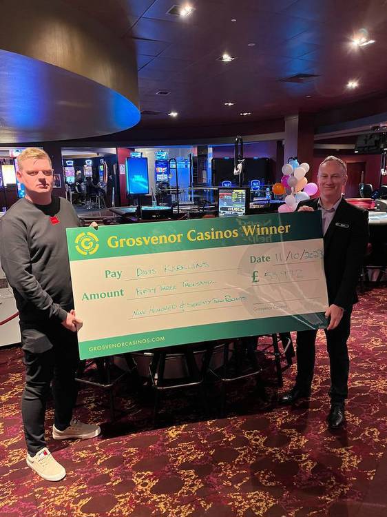Aberdeen construction worker wins incredible £54,000 casino jackpot after £1 side bet