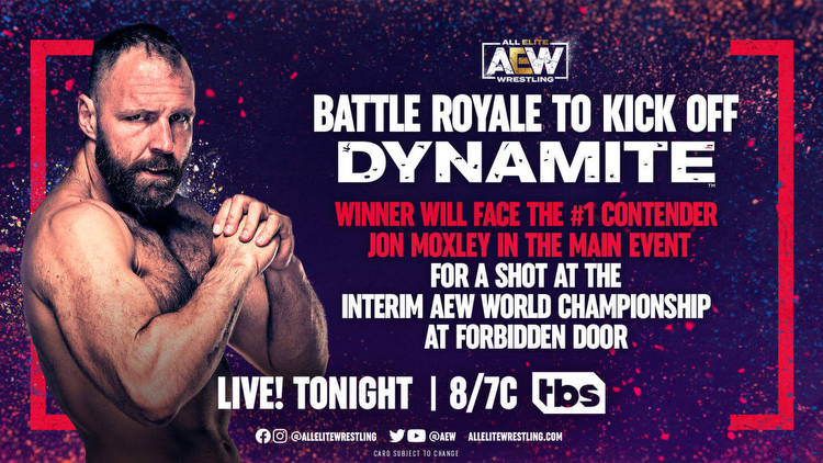 AEW Dynamite live results: Casino Battle Royale, winner faces Jon Moxley