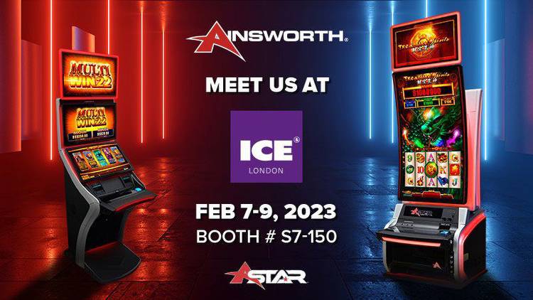 Ainsworth to showcase select line of LatAm and Europe-oriented products at ICE London