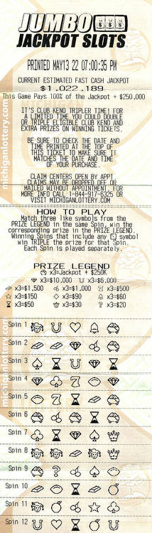 Allegan County Man Wins $1.27 Million Jumbo Jackpot Slots Fast Cash Jackpot