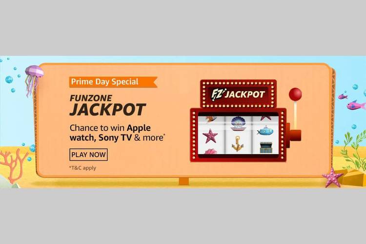Amazon Prime Day Special Funzone Jackpot Quiz answers today: win Apple Watch, Sony Bravia 4K TV, and more