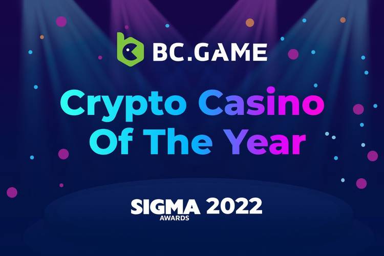 BC Game Wins Crypto Casino Of The Year Sigma Award 2022