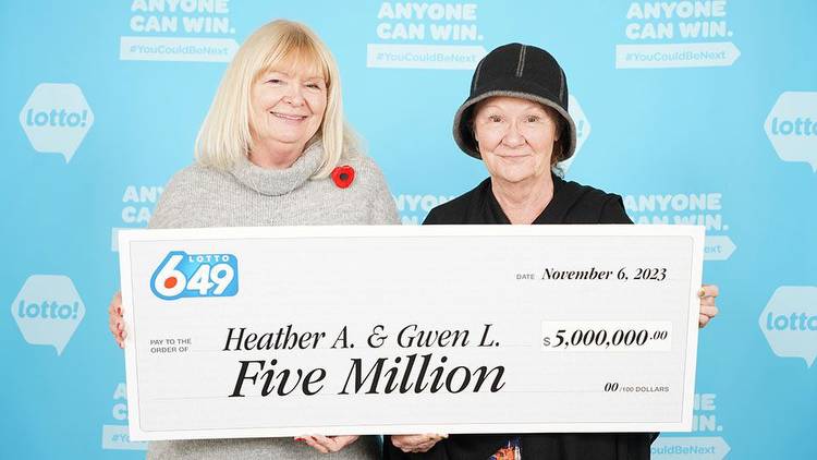 B.C. woman and sister share $5M Lotto 6/49 jackpot