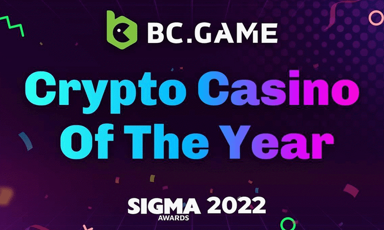BC.Game Takes Home the Sigma Award for Crypto Casino of the Year