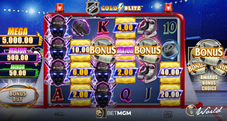 BetMGM and DGC Launch First NHL-Branded Gold Blitz Slot