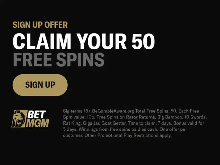 BetMGM bonus code: Sign up offer for free casino spins