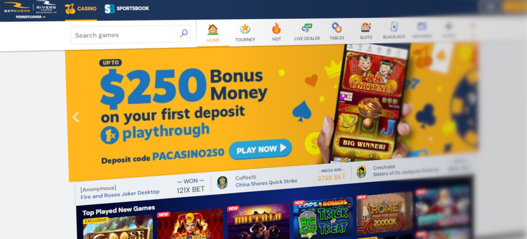 BetRivers Offers the Best Welcome Bonus for PA Online Casino Players