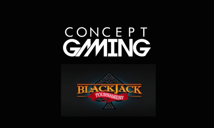 Blackjack Tournament hosted by Concept Gaming with over 100,000 players