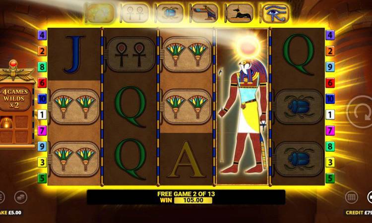 Blueprint Gaming goes wild in Eye of Horus Rise of Egypt