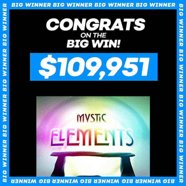 Bovada Casino Records $109K Win From Mystic Elements Slot