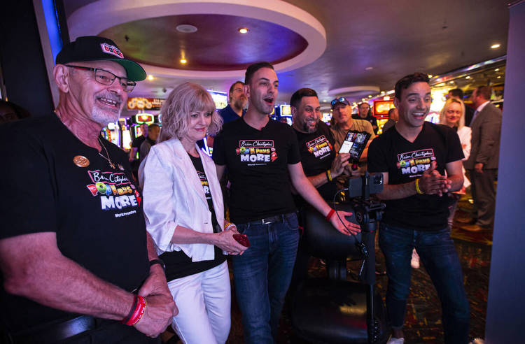 Brian Christopher’s new slot machine debuts in downtown Las Vegas