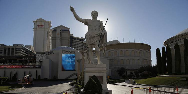 Caesars stock drops after surprising loss, but recovers after moving up plans to sell a Vegas casino
