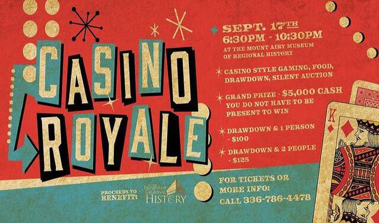 Casino Royale fundraiser for museum a safe bet