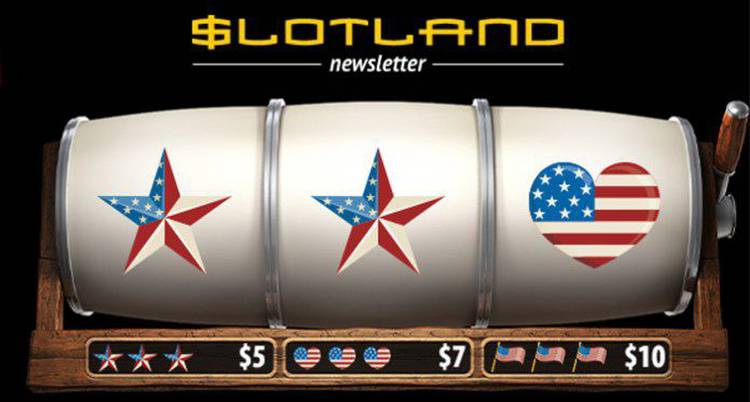 Celebrate the Independence of the USA at Slotland Casino