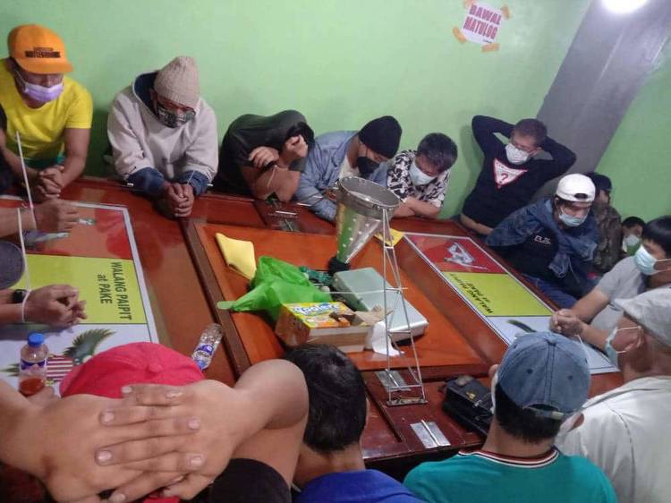 Cop among 133 individuals arrested in Baguio City gambling den